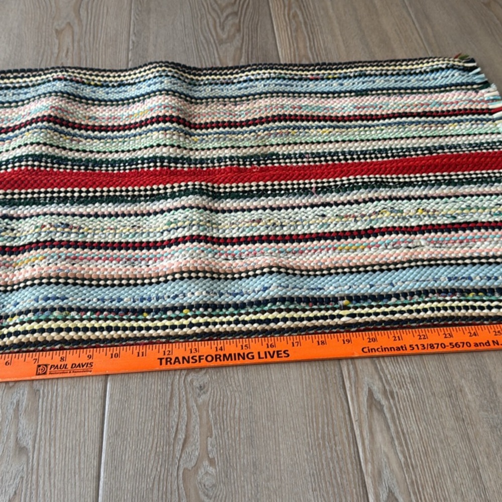 Small Colorful Rug - Picture 3 of 4